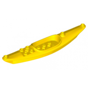 boot kayak yellow
